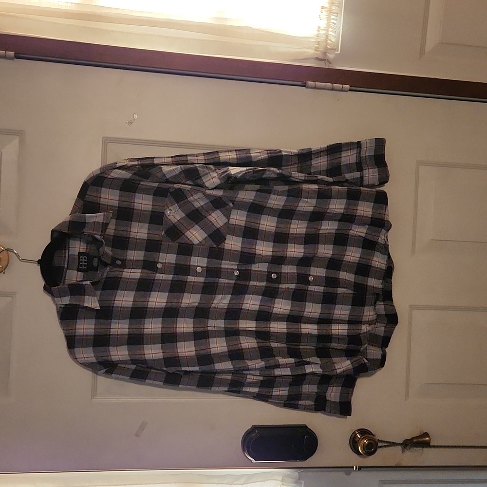 Plaid blouse